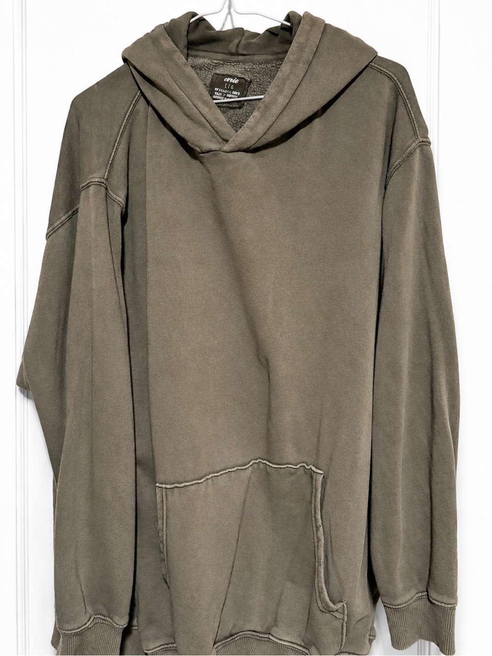 Women’s Aerie Olive Green Hooded Pullover Sweatshirt